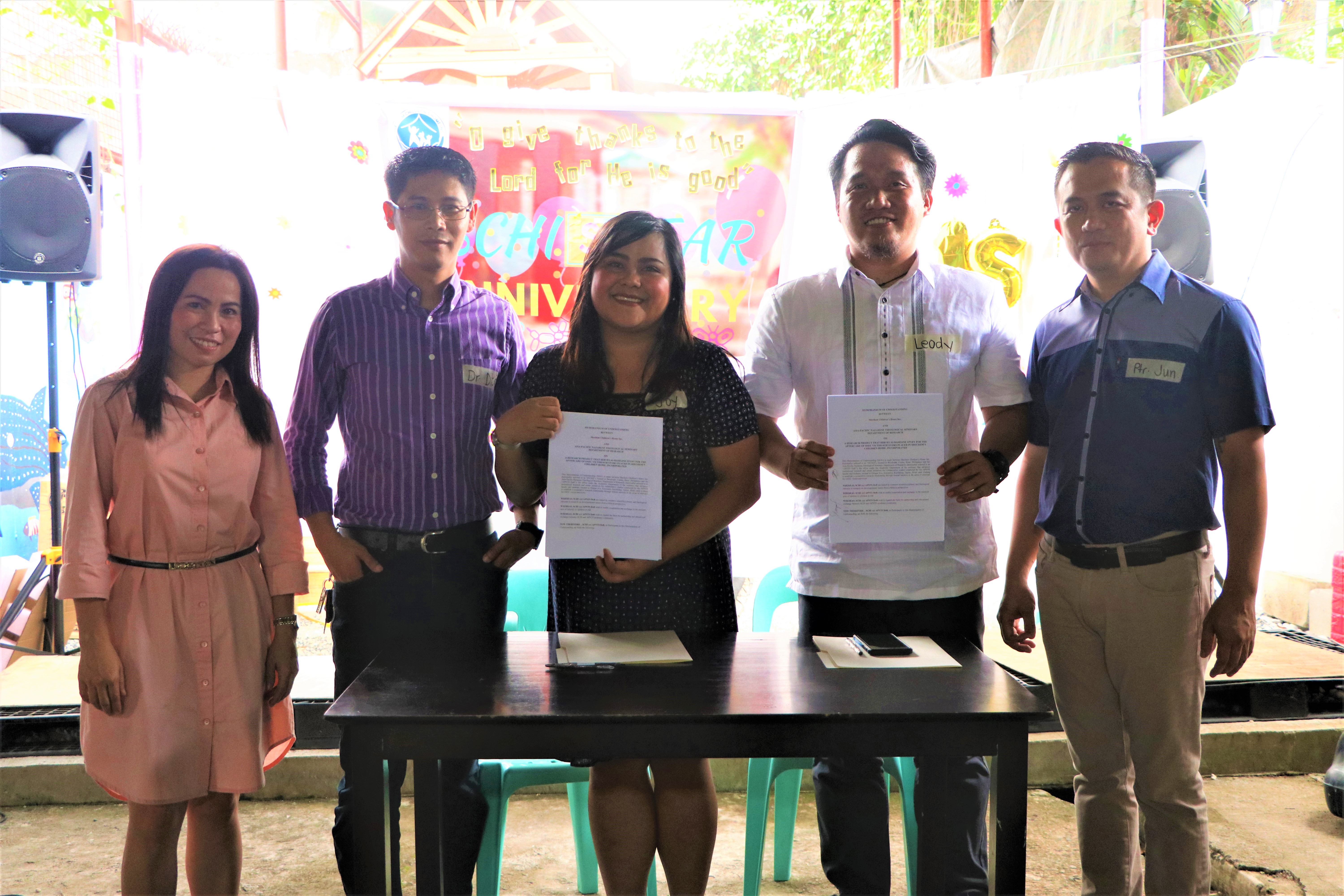 APNTS PARTNERS WITH SHECHEM CHILDREN’S HOME INC.