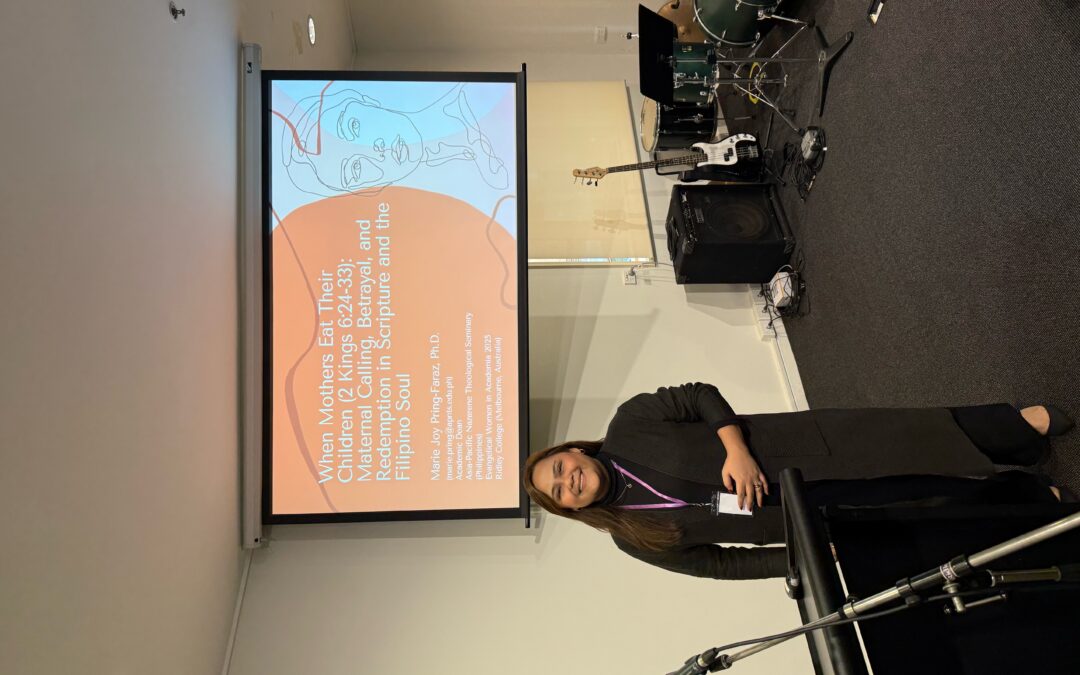 APNTS Academic Dean Speaks at Evangelical Women in Academia Conference 2025 (Melbourne, Australia)