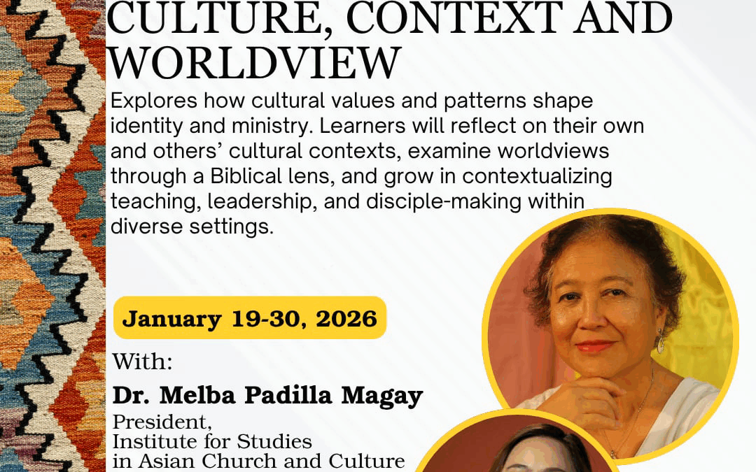 ID903: Culture, Context and Worldviews